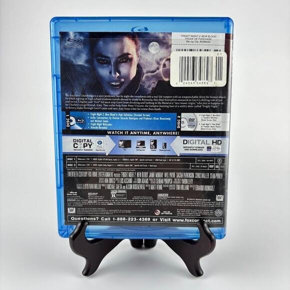 Fright Night 2: New Blood (Blu-ray, 2013, Unrated) Horror - Picture 2 of 3